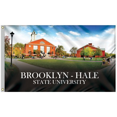 3' x 5' Standard Digitally Printed Single Reverse Knit Poly Flag